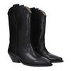 Isabel Marant Black Leather Ankle Boots Isabel Marant
