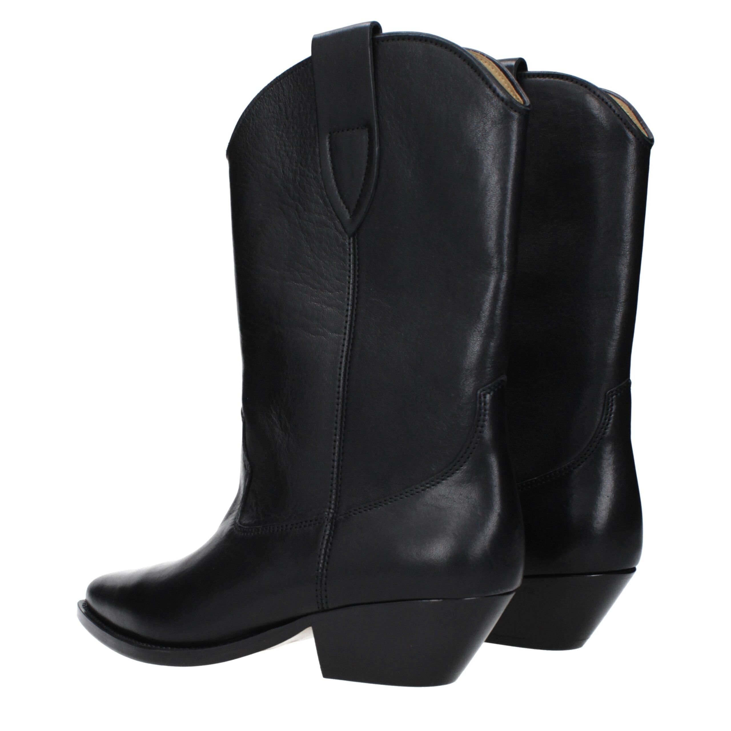 Isabel Marant Black Leather Ankle Boots Isabel Marant