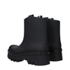 Chloé Black Cotton Ankle Boots Chloé