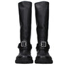 Burberry Black Leather Boots Burberry