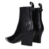 Valentino Garavani Black Leather Ankle Boots Valentino Garavani