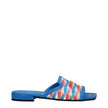 Jimmy Choo Light Blue Fabric Slippers Sandals Jimmy Choo