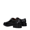 Valentino Garavani Black Leather Oxfords And Derbies Valentino Garavani