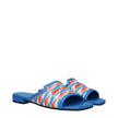 Jimmy Choo Light Blue Fabric Slippers Sandals Jimmy Choo