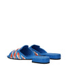 Jimmy Choo Light Blue Fabric Slippers Sandals Jimmy Choo