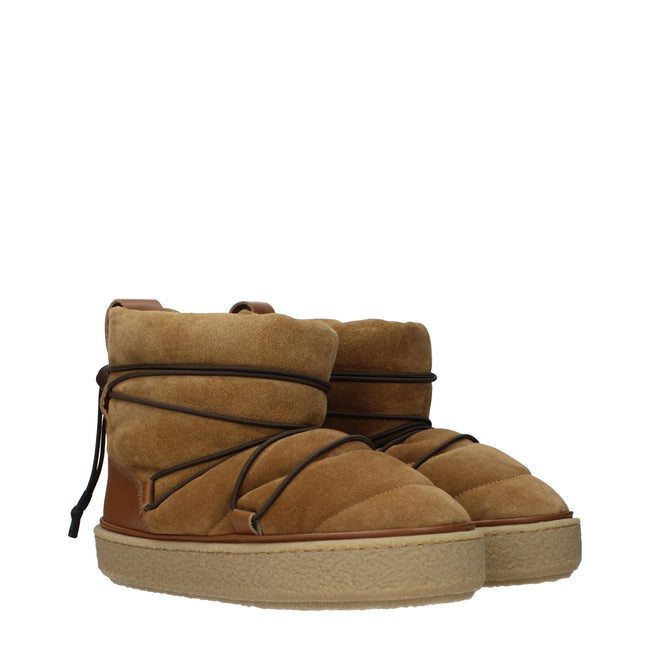 Isabel Marant Brown Leather Ankle Boots Isabel Marant