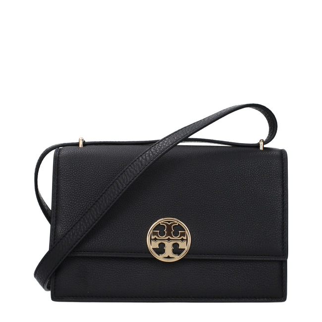 Tory Burch Black Leather Crossbody Bags Tory Burch