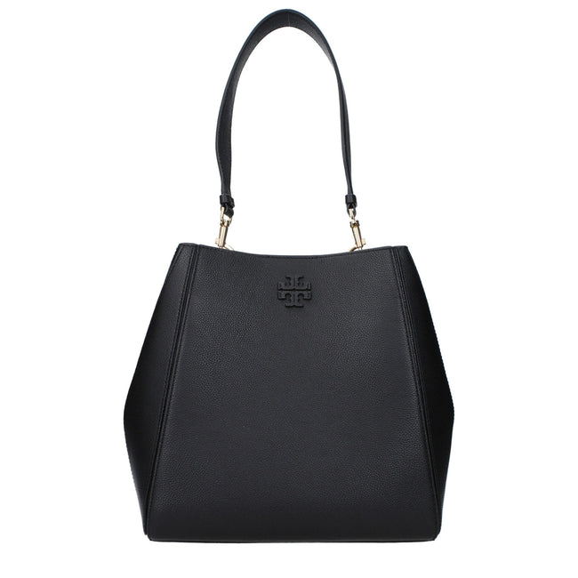 Tory Burch Black Leather Shoulder Bags Tory Burch