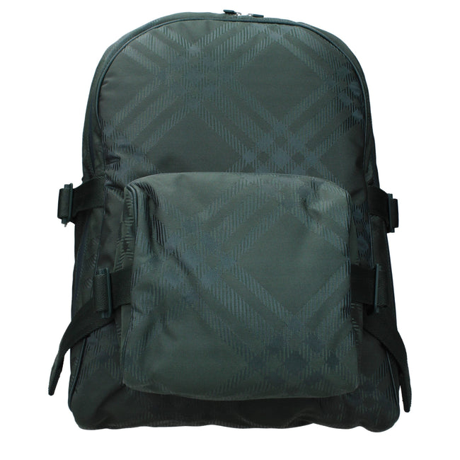 Burberry Green Fabric Backpacks Burberry