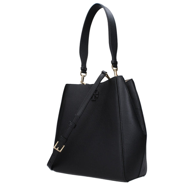 Tory Burch Black Leather Shoulder Bags Tory Burch