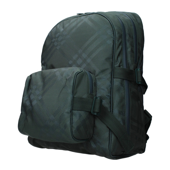 Burberry Green Fabric Backpacks Burberry
