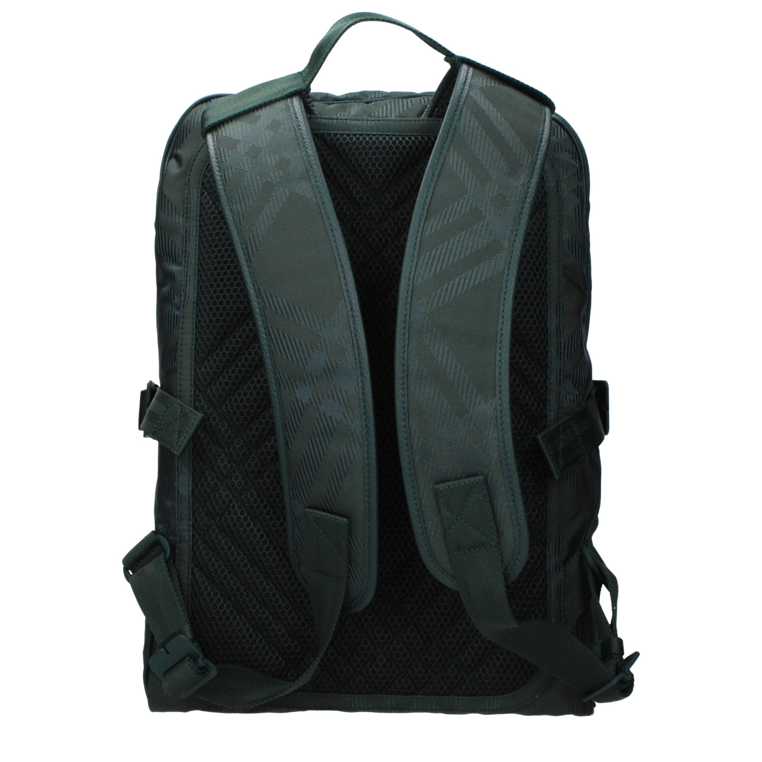 Burberry Green Fabric Backpacks Burberry