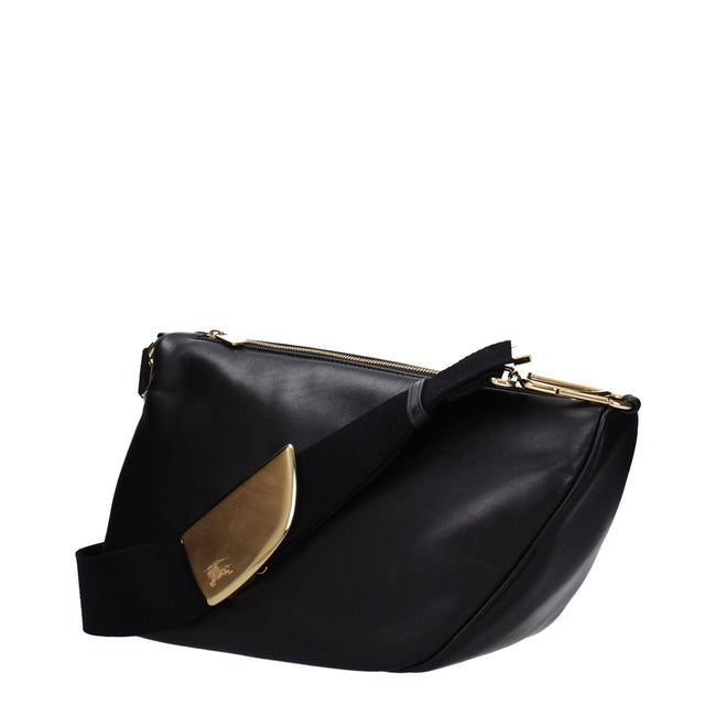 Burberry Black Leather Crossbody Bags Burberry