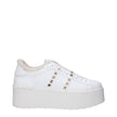 Valentino Garavani White Leather Platform Sneakers Valentino Garavani