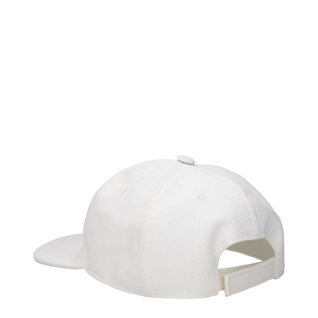Stella McCartney White Cotton Caps (Baseball Hat) Stella McCartney