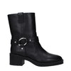 Stuart Weitzman Black Leather Ankle Boots Stuart Weitzman
