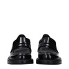 Stuart Weitzman Black Leather Slip-On Loafers Stuart Weitzman