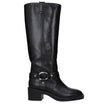 Stuart Weitzman Black Leather High Heel Boots Stuart Weitzman