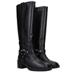 Stuart Weitzman Black Leather High Heel Boots Stuart Weitzman
