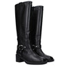 Stuart Weitzman Black Leather High Heel Boots Stuart Weitzman