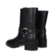 Stuart Weitzman Black Leather Ankle Boots Stuart Weitzman
