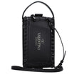 Valentino Garavani Black Leather Clutch Bags Valentino Garavani