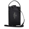 Valentino Garavani Black Leather Clutch Bags Valentino Garavani