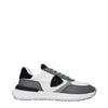 Philippe Model White Fabric Athletic Sneakers Philippe Model