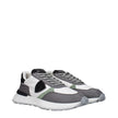 Philippe Model White Fabric Athletic Sneakers Philippe Model