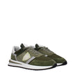 Philippe Model Green Leather Athletic Sneakers Philippe Model