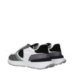 Philippe Model White Fabric Low Tops Philippe Model