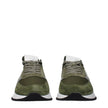 Philippe Model Green Leather Athletic Sneakers Philippe Model