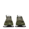 Philippe Model Green Leather Athletic Sneakers Philippe Model