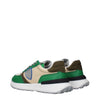 Philippe Model Green Fabric Athletic Sneakers Philippe Model