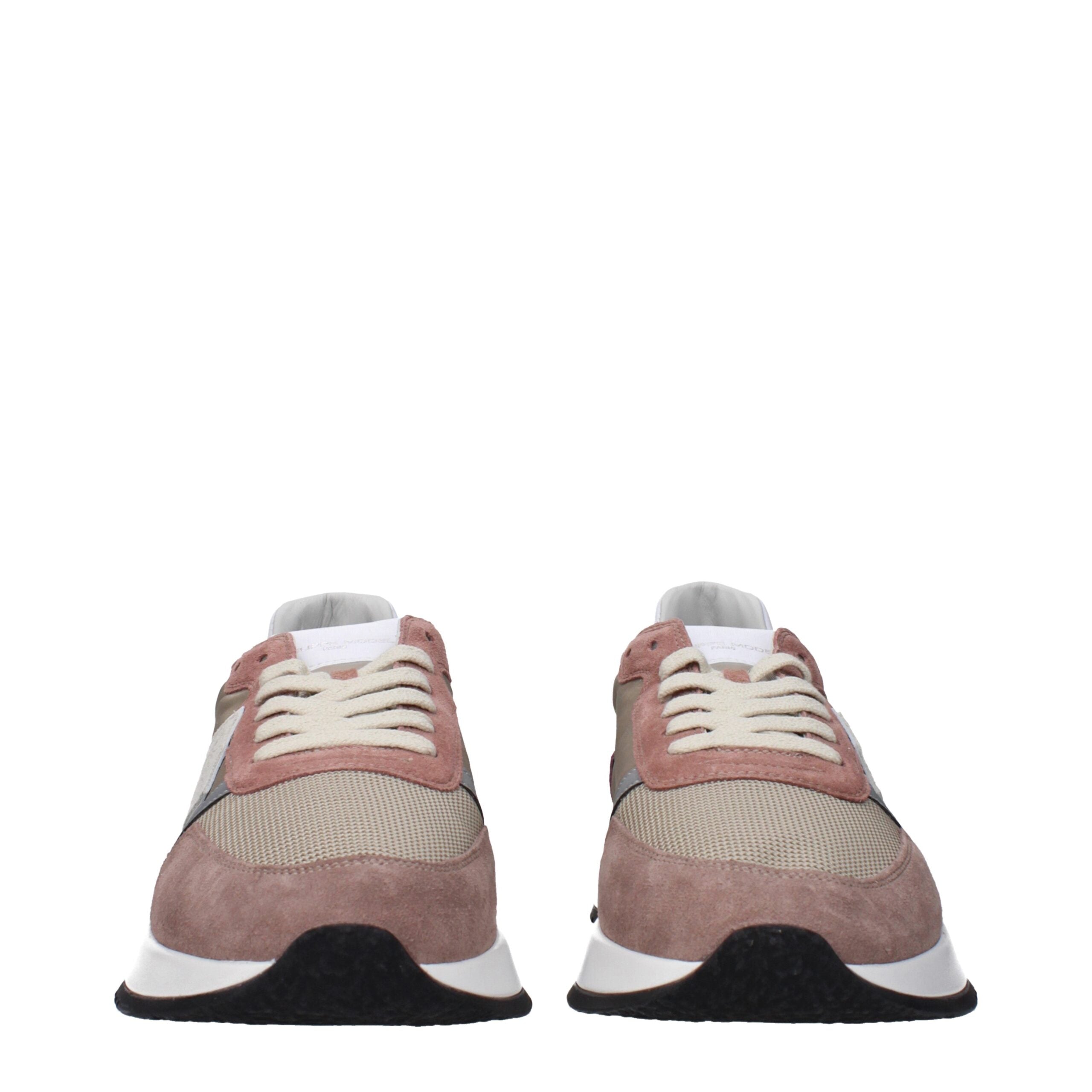 Philippe Model Beige Fabric Low Tops Philippe Model