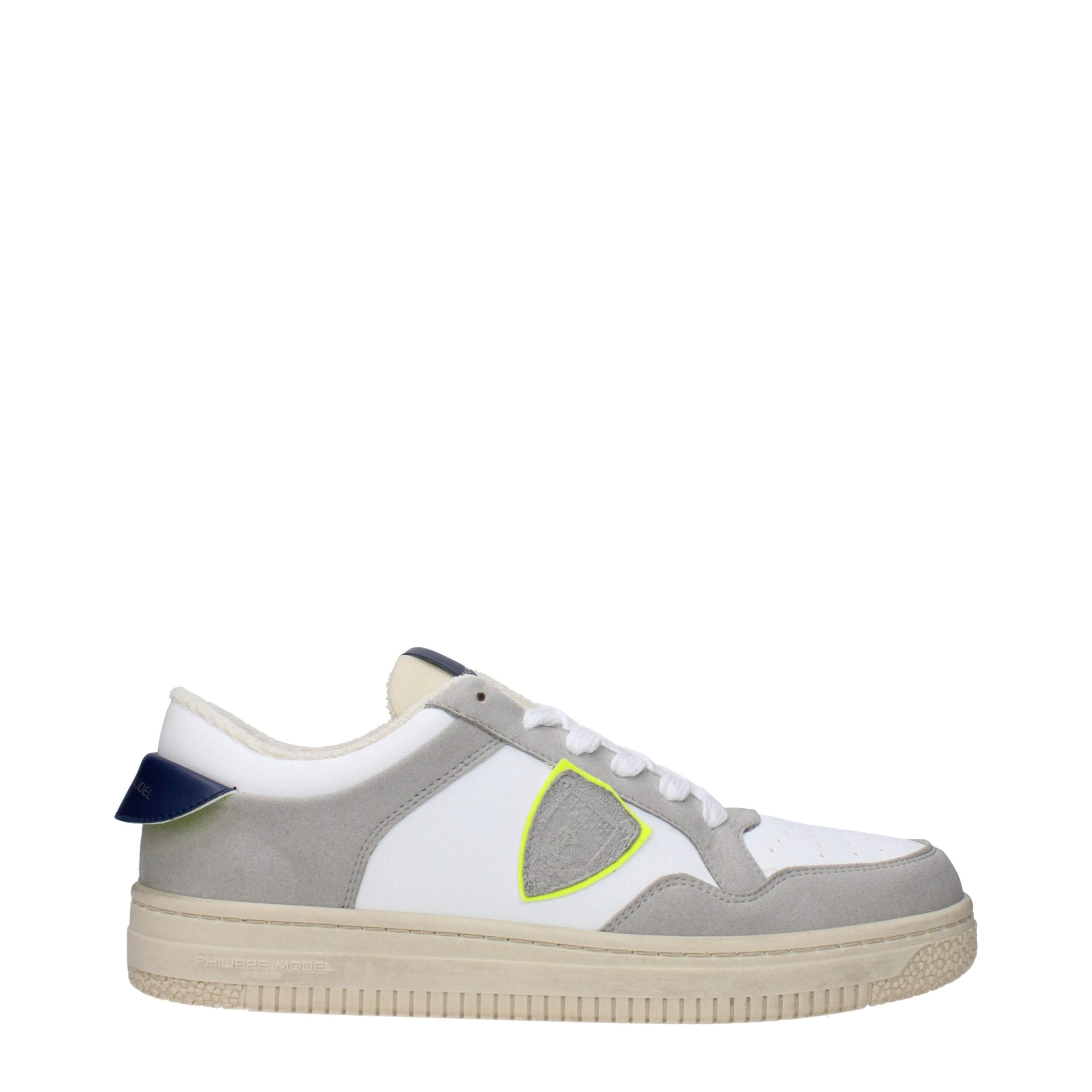 Philippe Model White Leather Sneakers Philippe Model