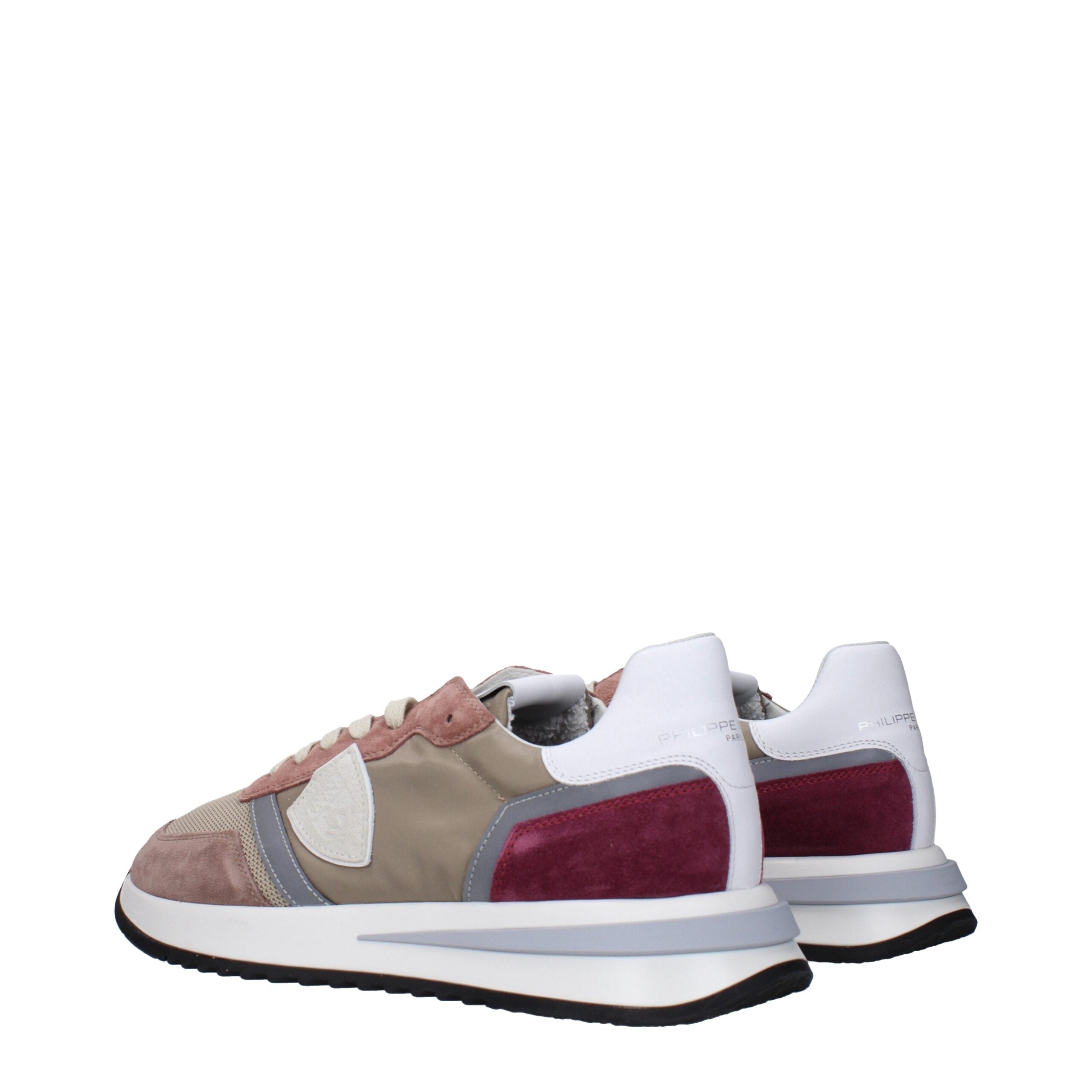 Philippe Model Beige Fabric Low Tops Philippe Model