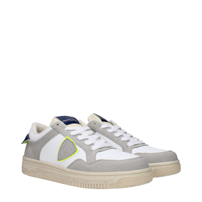 Philippe Model White Leather Sneakers Philippe Model