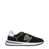 Philippe Model Blue Leather Athletic Sneakers Philippe Model