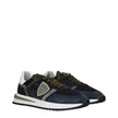 Philippe Model Blue Leather Low Tops Philippe Model
