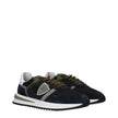 Philippe Model Blue Leather Athletic Sneakers Philippe Model
