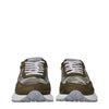 Philippe Model Green Fabric Athletic Sneakers Philippe Model