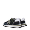 Philippe Model Blue Leather Low Tops Philippe Model