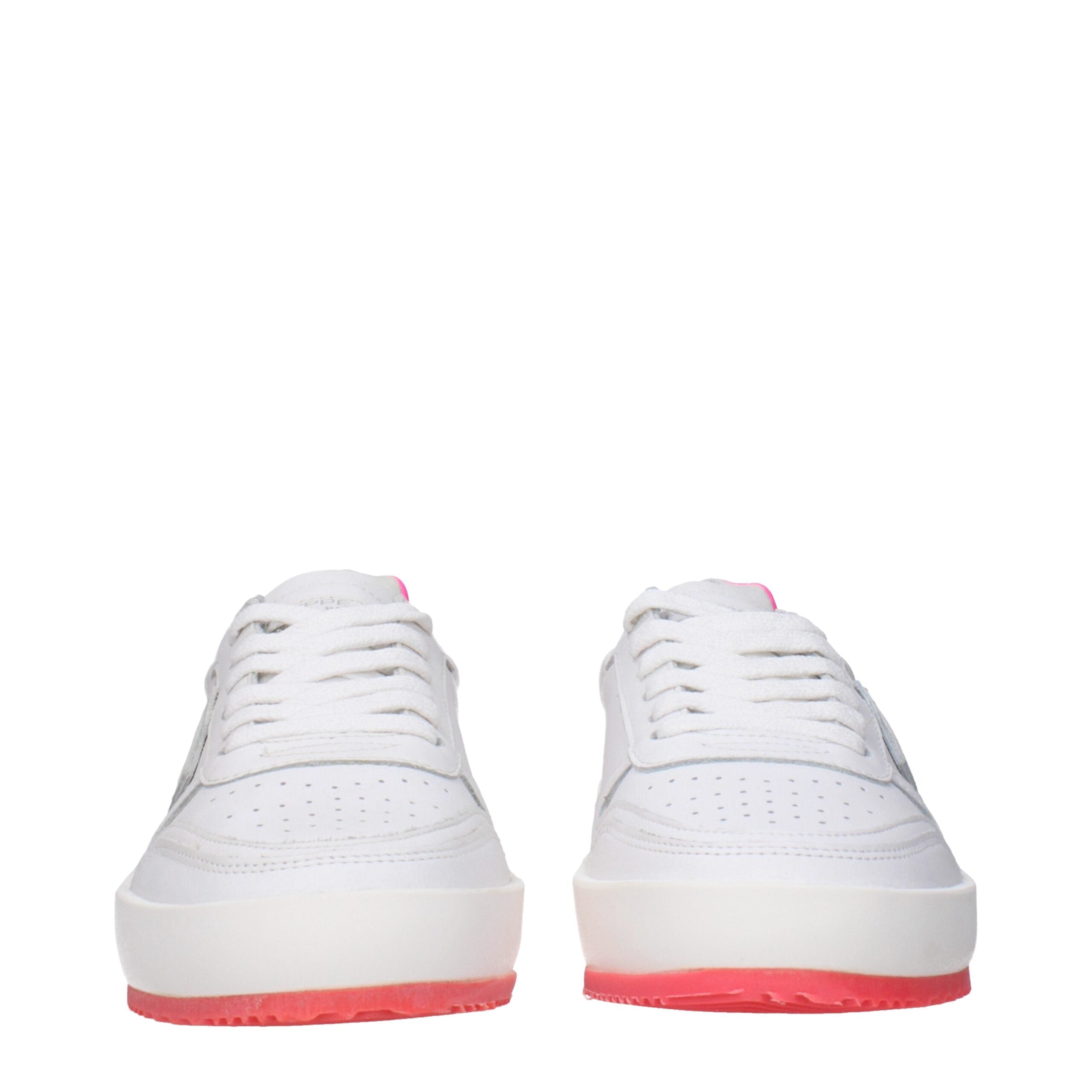 Philippe Model White Leather Sneakers Philippe Model