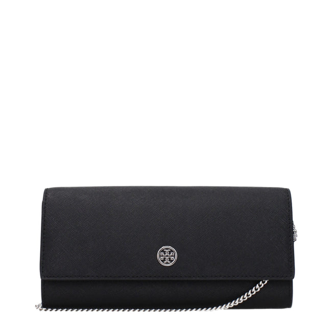 Tory Burch Black Leather Clutch Bags Tory Burch