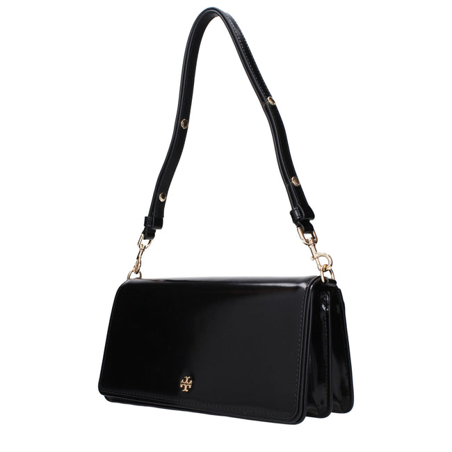 Tory Burch Black Leather Shoulder Bags Tory Burch