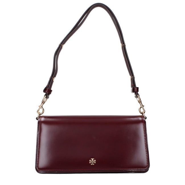 Tory Burch Red Leather Shoulder Bags Tory Burch