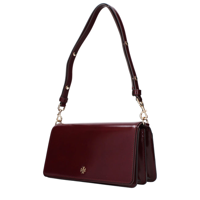 Tory Burch Red Leather Shoulder Bags Tory Burch