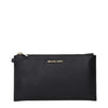 Michael Kors Black Leather Clutch Bags Michael Kors