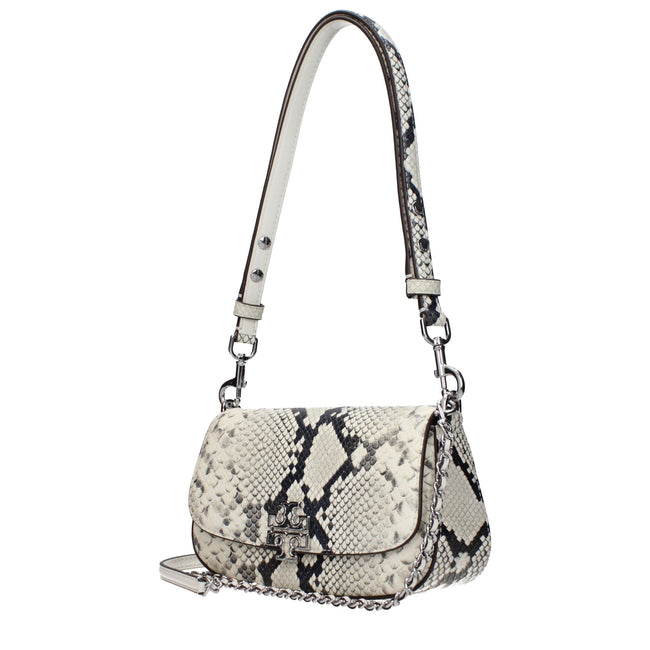 Tory Burch White Leather Shoulder Bags Tory Burch